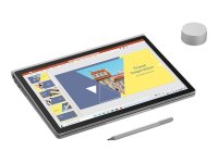 Microsoft Surface Book 3 - Tablet - mit Tastatur-Dock - Core i7 1065G7 / 1.3 GHz - Win 10 Pro - 16 GB RAM - 256 GB SSD - 38.1 cm (15&quot;) Touchscreen 3240 x 2160 - GF GTX 1660 Ti - Bluetooth, Wi-Fi - Platin - kbd: Deutsch