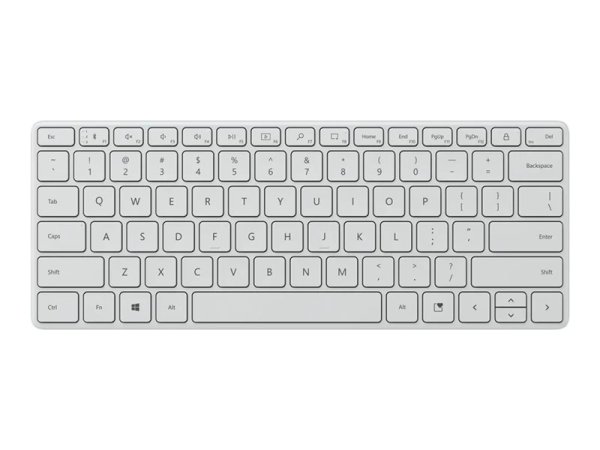 Microsoft Designer Compact - Tastatur - kabellos Glacier