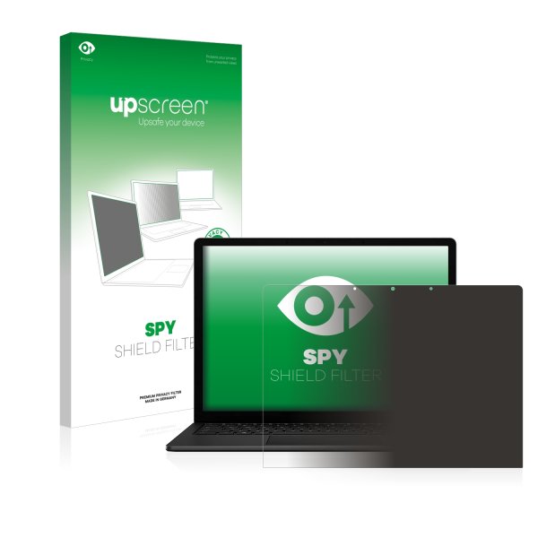 upscreen Spy Shield Filter Premium Blickschutzfilter für Microsoft Surface Book 3 13.5