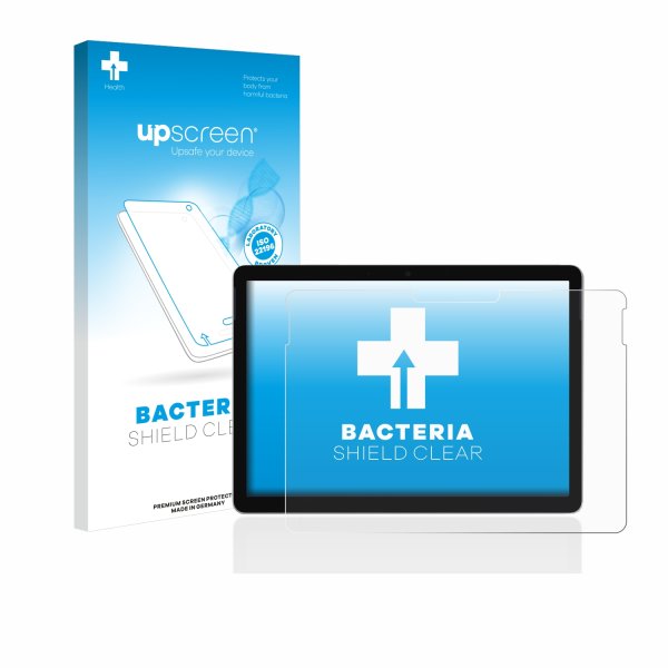 upscreen Bacteria Shield Clear Premium Antibakterielle Displayschutzfolie für Microsoft Surface Go 3