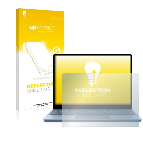 upscreen Reflection Shield Matte Premium Displayschutzfolie für Microsoft Surface Laptop Go