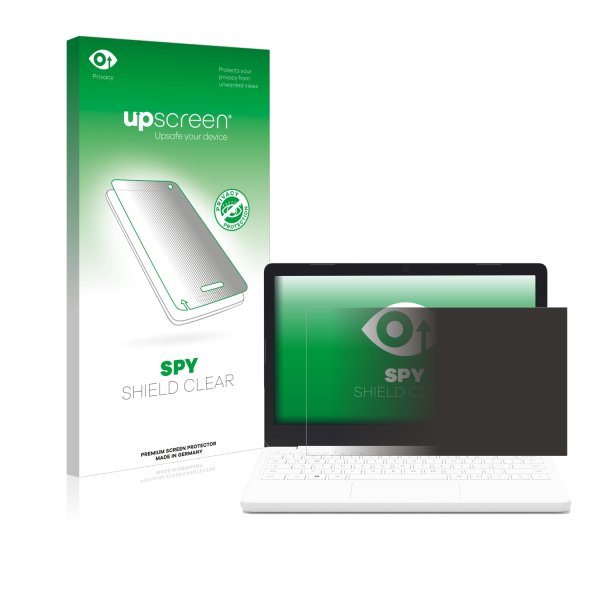 upscreen Spy Shield Clear Premium Blickschutzfolie für Microsoft Surface Laptop SE