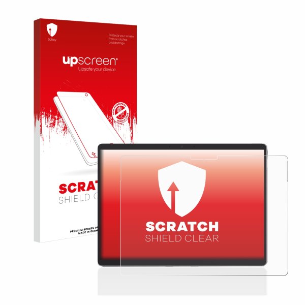 upscreen Scratch Shield Clear Premium Displayschutzfolie für Microsoft Surface Pro 8 (2021)