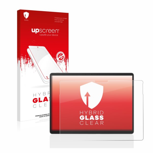 upscreen Hybrid Glass Clear Premium Panzerglasfolie für Microsoft Surface Pro 9