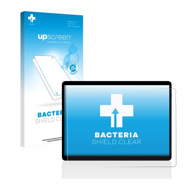 upscreen Bacteria Shield Clear Premium Antibakterielle Displayschutzfolie für Microsoft Surface Pro X